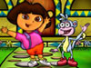 Dora Snowboard Game